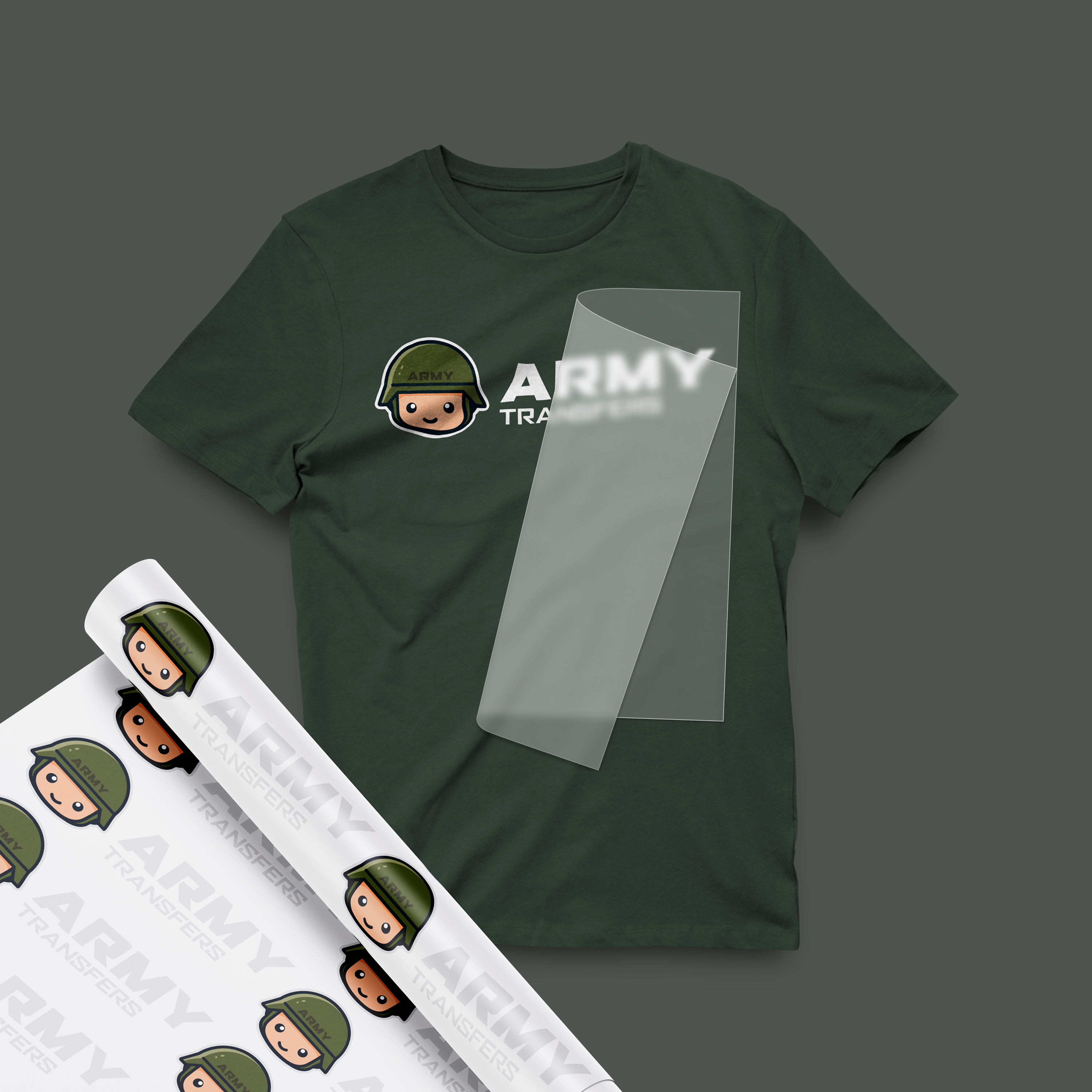 Single DTF transfer print